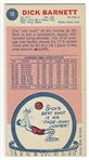 1969 Topps Basketball #18 Dick Barnett - New York Knicks RC